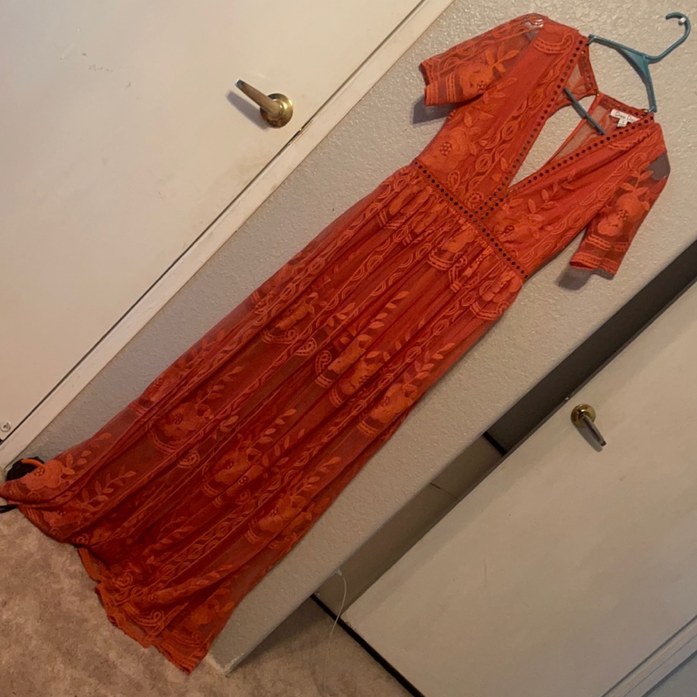 Dress lace romper